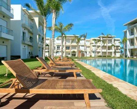Casabay Sidi Rahal, Appartement Avec Acces Direct A La Plage Et Piscine Exterior photo